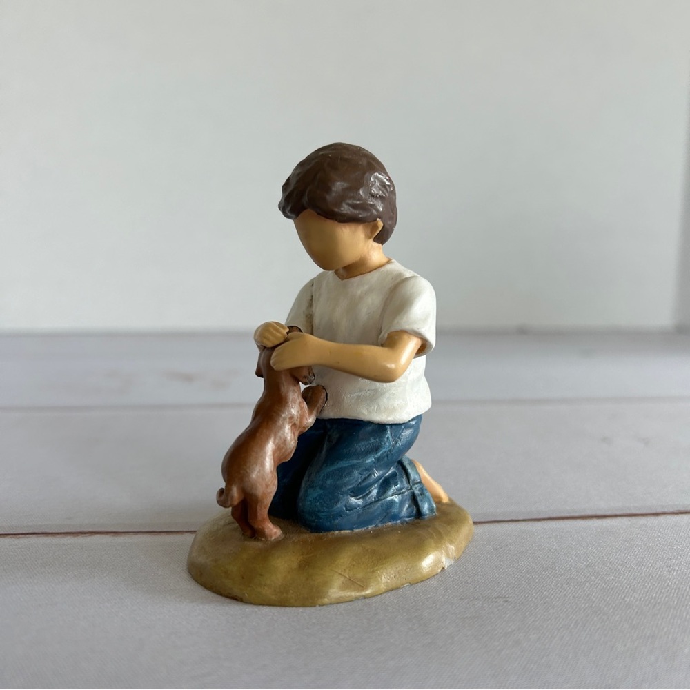 Forever in Blue Jeans | Westland | "True Companions" Boy & Dog Sculpture 2008